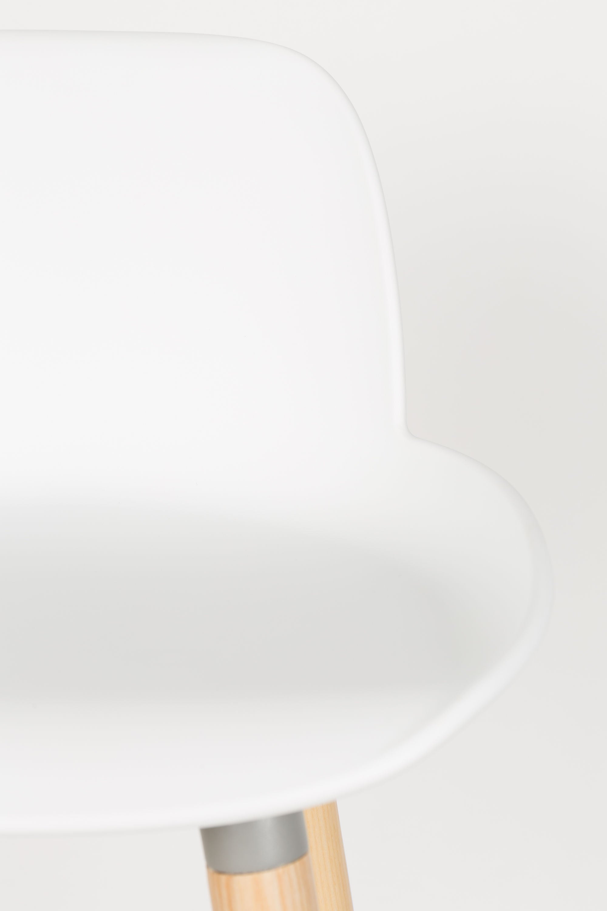 Zuiver Set of 2 Albert Kuip White Counter Stool